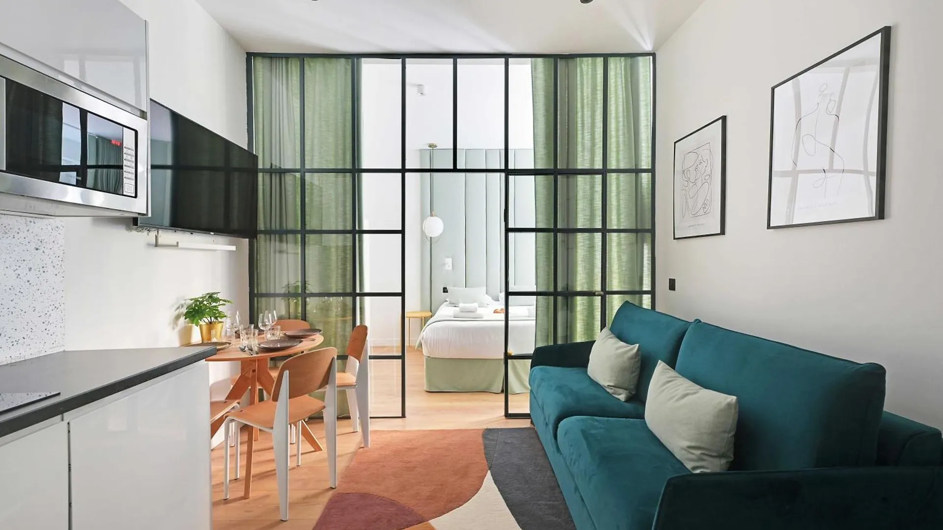 Apartment Charming - 1br-4p - Ac - Marais